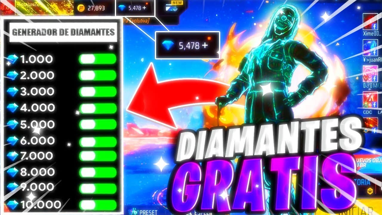 descubre como obtener diamantes gratis en free fire trucos y consejos