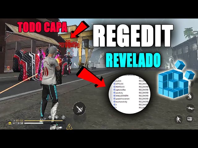 descubre que es el regedit en free fire y como usarlo en el pase elite guia completa