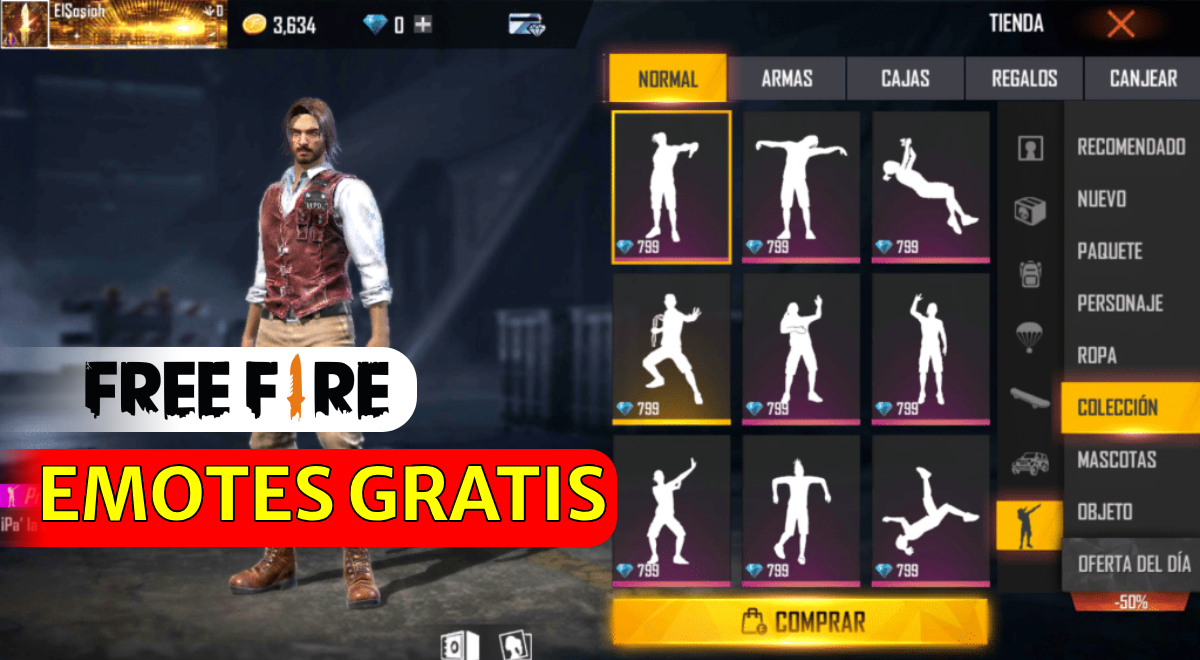 donde encontrar emotes raros en free fire la guia definitiva