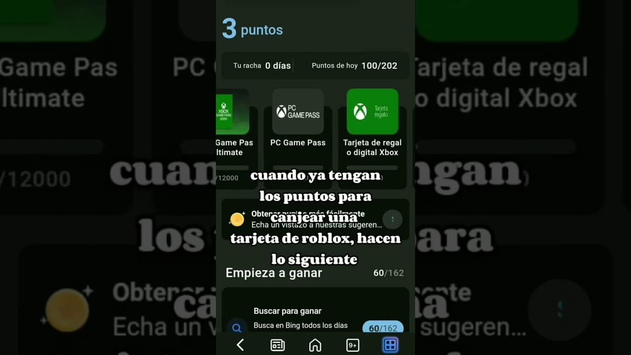 Cómo canjear puntos Microsoft por Robux