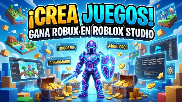 Descubre Cuánto Puedes Ganar Creando Juegos en Roblox y Cómo Obtener Robux Gratis